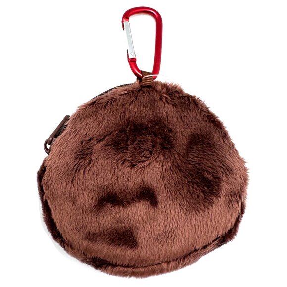 NEW Monchhichi-Chan Face Plush Coin Pouch - Picture 2 of 2